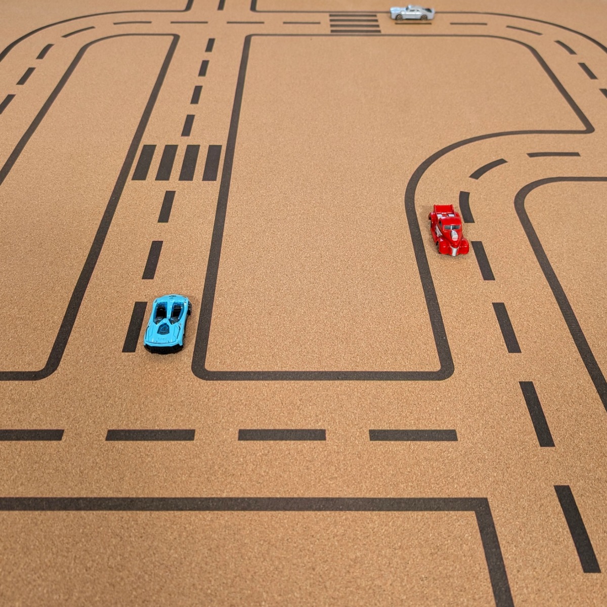 Spielmatte Straße 140x110 cm – Bild 5