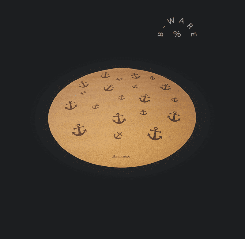 B-Ware: Spielmatte Anker rund